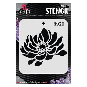 iCraft Multi-Surface Stencils - Perfect for Walls, DIY & Resin Art Projects | Reusable |Mini Stencil 4"x 4"-8920