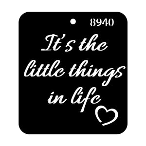 iCraft Multi-Surface Stencils - Perfect for Walls, DIY & Resin Art Projects | Reusable |Mini Stencil 4"x 4"-8940