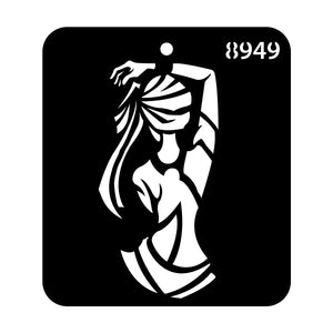 iCraft Multi-Surface Stencils - Perfect for Walls, DIY & Resin Art Projects | Reusable |Mini Stencil 4"x 4"-8949