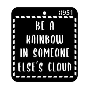 iCraft Multi-Surface Stencils - Perfect for Walls, DIY & Resin Art Projects | Reusable |Mini Stencil 4"x 4"-8951