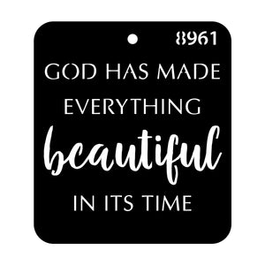 iCraft Multi-Surface Stencils - Perfect for Walls, DIY & Resin Art Projects | Reusable |Mini Stencil 4"x 4"-8961