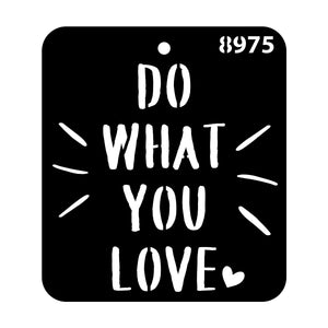 iCraft Multi-Surface Stencils - Perfect for Walls, DIY & Resin Art Projects | Reusable |Mini Stencil 4"x 4"-8975