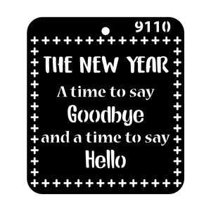 iCraft Multi-Surface Stencils - Perfect for Walls, DIY & Resin Art Projects | Reusable |Mini Stencil 4"x 4"-9110