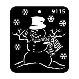 iCraft Multi-Surface Stencils - Perfect for Walls, DIY & Resin Art Projects | Reusable |Mini Stencil 4"x 4"-9115