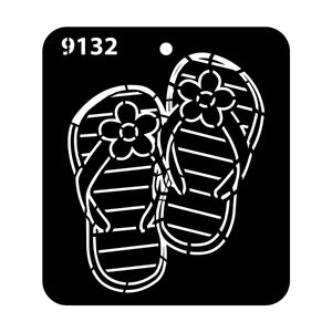 iCraft Multi-Surface Stencils - Perfect for Walls, DIY & Resin Art Projects | Reusable |Mini Stencil 4"x 4"-9132