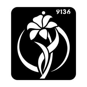 iCraft Multi-Surface Stencils - Perfect for Walls, DIY & Resin Art Projects | Reusable |Mini Stencil 4"x 4"-9136