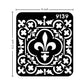 iCraft Multi-Surface Stencils - Perfect for Walls, DIY & Resin Art Projects | Reusable |Mini Stencil 4"x 4"-9139