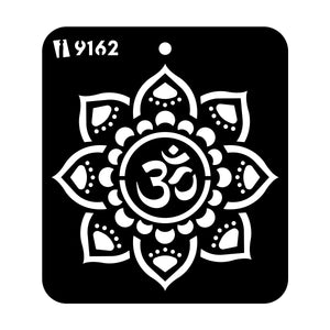 iCraft Multi-Surface Stencils - Perfect for Walls, DIY & Resin Art Projects | Reusable |Mini Stencil 4"x 4"-9162