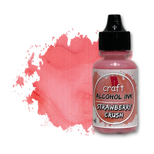 iCraft Alcohol Ink -Strawberry Crush Vibrant and Versatile Ink for Resin and Abstract Art