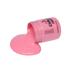 iCraft Premium Chalk Paint - Smooth, Creamy & Non-Toxic - Ideal for DIY & Resin Projects-100ml  Strawberry Crush