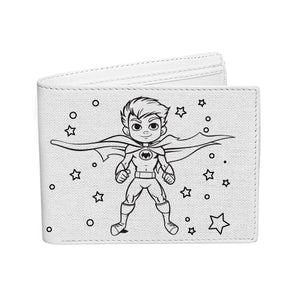 iCraft Canvas Wallet-SuperHero
