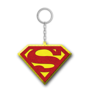 iCraft DIY Felt Keychain - Sewing Kit Keychain Home Decor Art Kit for Kids-Superman