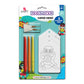 Kids DIY Bookmark Coloring Kit -  Super Hero