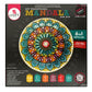 iCraft DIY Traditional Mandala Art Kit - Diwali Special for a Festive Home - Beginner-Friendly Mandala Painting Therapy Kit for Mindfulness and Creativity