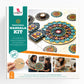 iCraft DIY Traditional Mandala Art Kit - Diwali Special for a Festive Home - Beginner-Friendly Mandala Painting Therapy Kit for Mindfulness and Creativity