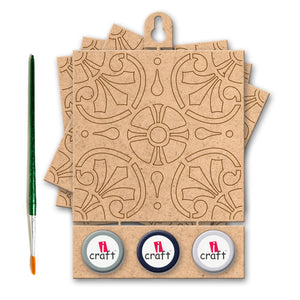 iCraft DIY Moroccan Tiles - Explore Moroccan Tile with iCraft Home Decor Art Kit - WE 727