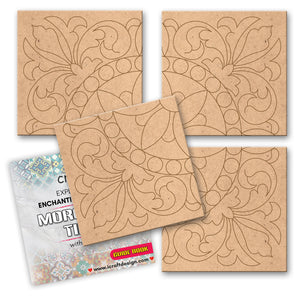 iCraft DIY Moroccan Tiles - Explore Moroccan Tile with iCraft Home Decor Art Kit - WE 732