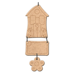 iCraft DIY Danglers - Home Decor Art Kit for Kids - House WE 755