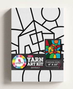 iCraft Yarn Art Kit-Abstract
