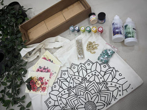 Resin Tray + Tote bag