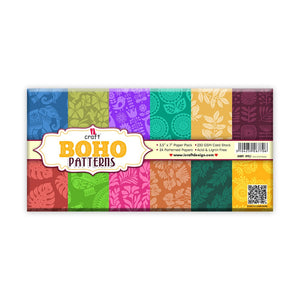 Boho Patterned Cardstock