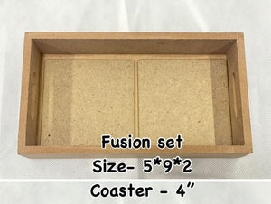 MDF-TRAY WITH TILES