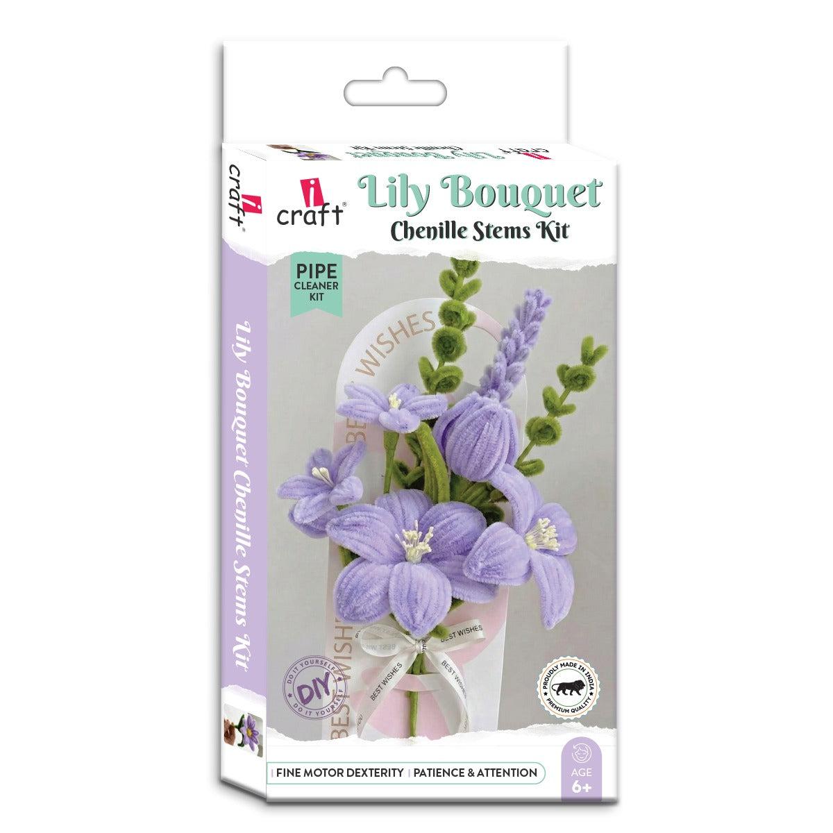 Lily Bouquet Chenille Stems Kit