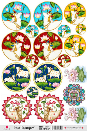 iCraft Water Transfer Stickers-6057