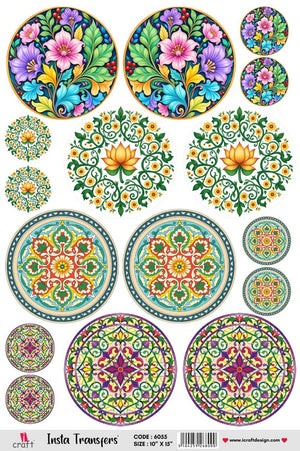 iCraft Water Transfer Stickers-6055