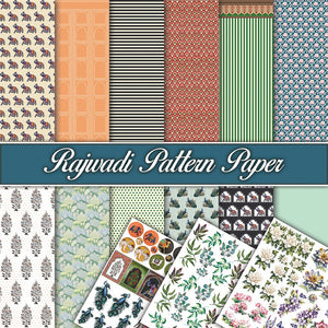 iCraft Rajwadi Pattern Paper