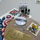iCraft Resin Vintage floral clock kit with Free 6 coasters