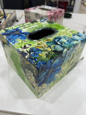 Tissue box kit