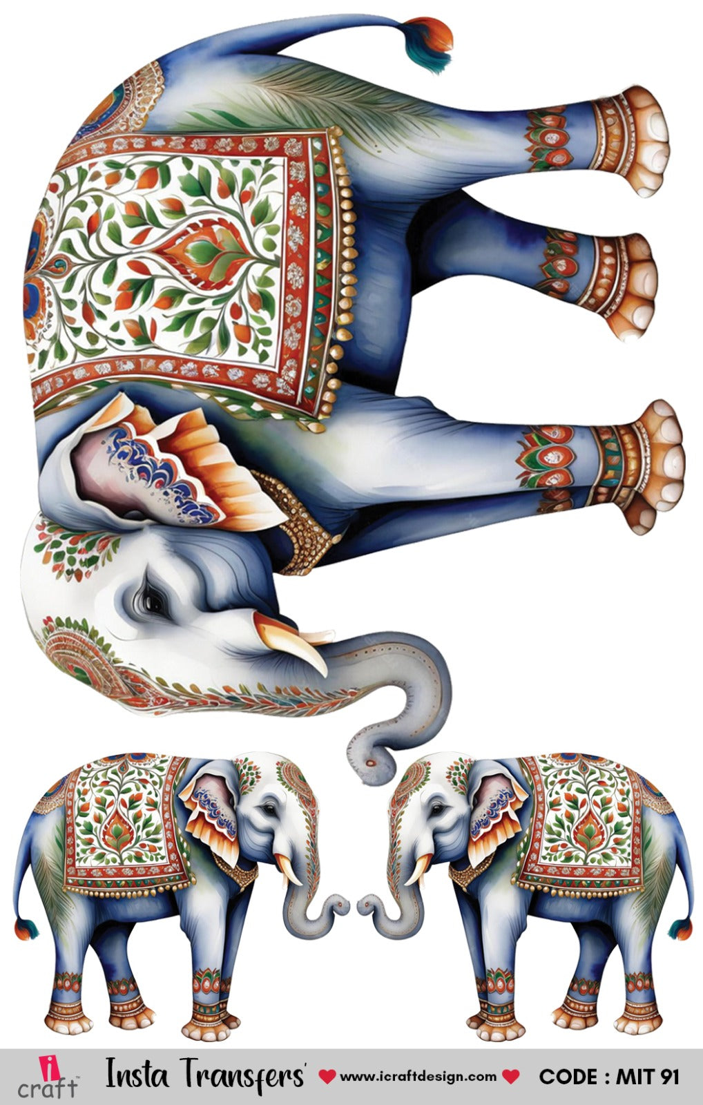 Royal Decorated Elephants MIT-91