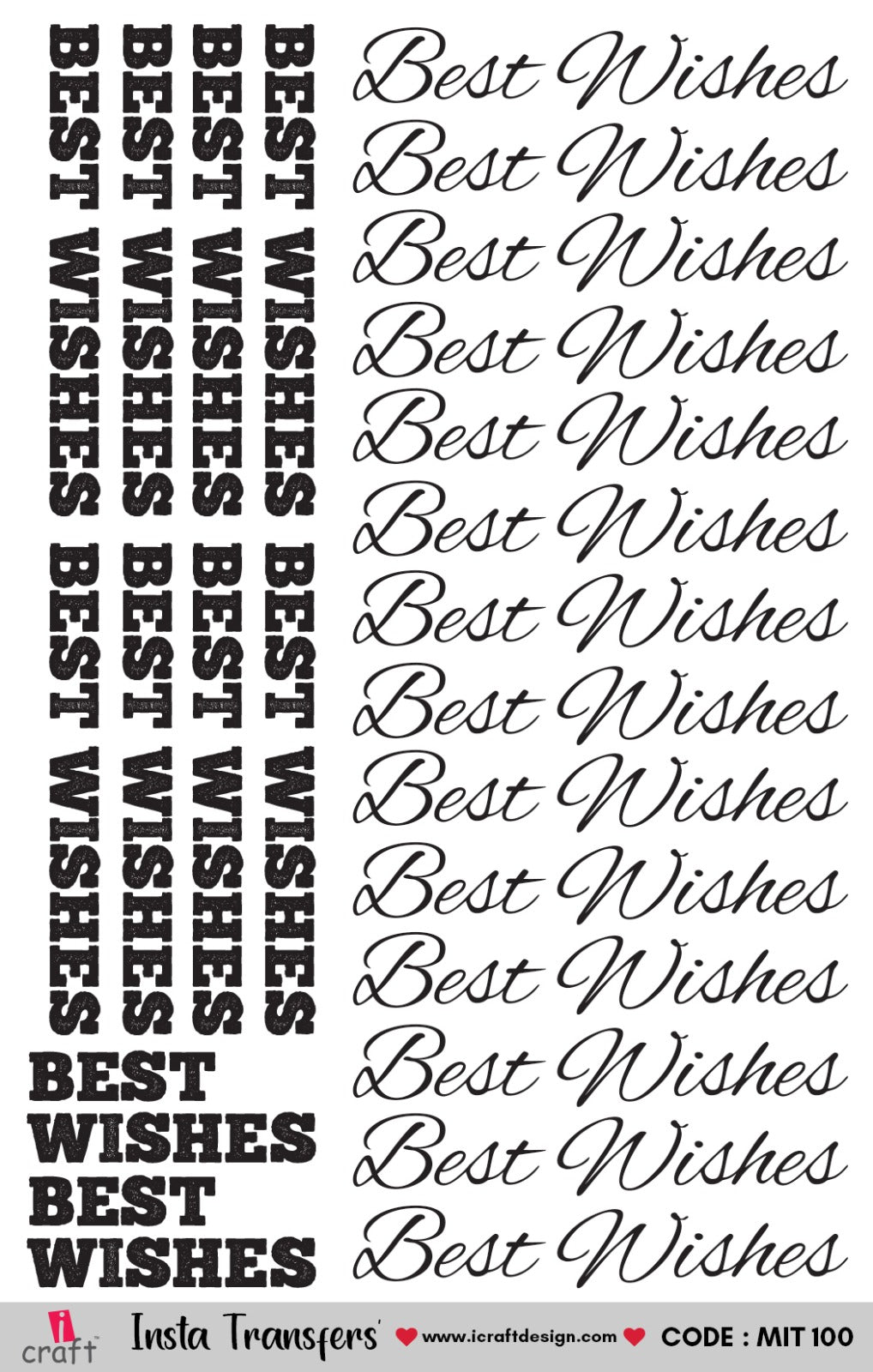 Best Wishes & Congratulations