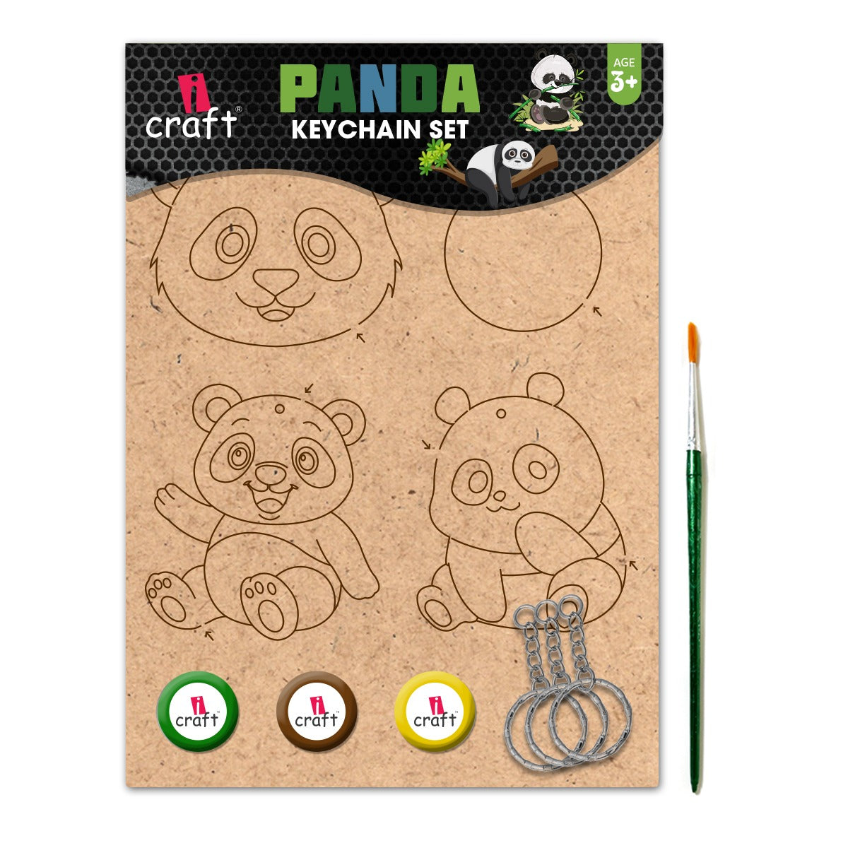 DIY Keychain Painting Kit for bulk