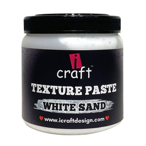 White Sand by iCraft: Clear Gloss Paste for 3D Embossing Effects-250ml