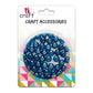 iCraft Accessories-Glass Beads Dark Blue. Pack Of 30 Grams