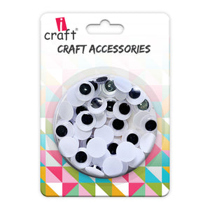 “Whimsical Googly Eyes - 10MM  Bring Your Crafts to Life!”.Pack Of 5 Grams