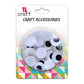 “Whimsical Googly Eyes - 15 MM  Bring Your Crafts to Life!”.Pack Of 5 Grams