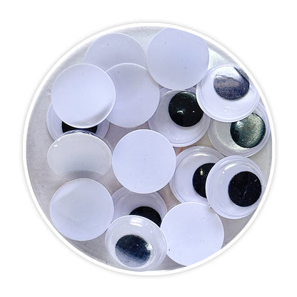 “Whimsical Googly Eyes - 15 MM  Bring Your Crafts to Life!”.Pack Of 5 Grams