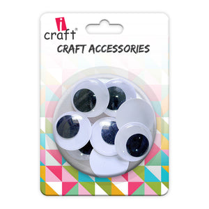 “Whimsical Googly Eyes - 25MM  Bring Your Crafts to Life!”Pack Of 5 Grams