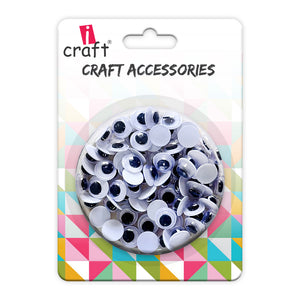 “Whimsical Googly Eyes - 6MM  Bring Your Crafts to Life!”.Pack Of 5 Grams