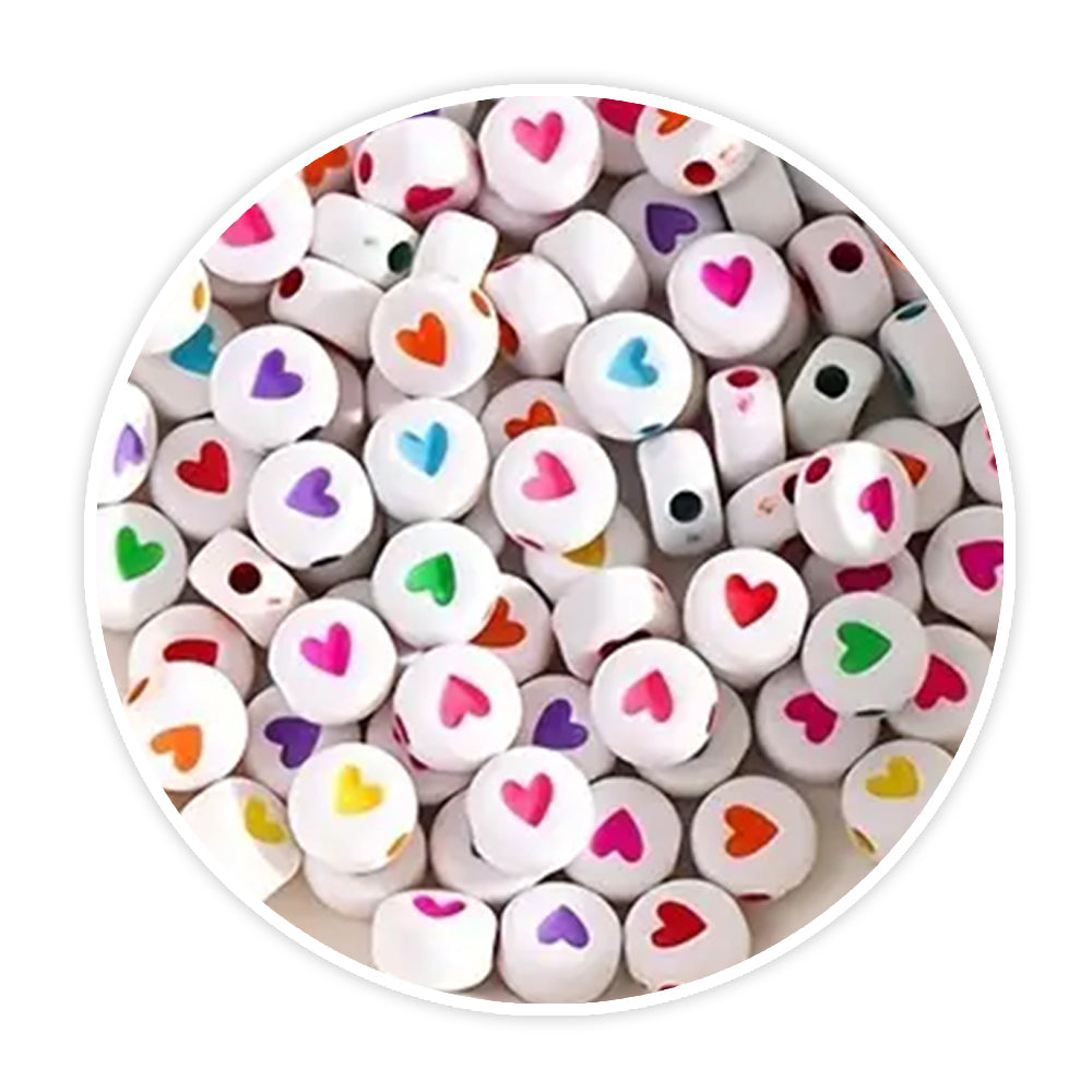 iCraft Accessories-Heart Beads 1