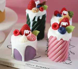 Strawberry Small Silicone Mould — for Resin, Wax & Clay