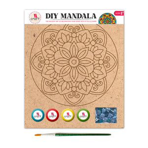 iCraft DIY Mandala Art Kit - 6"-MMA 02