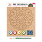 iCraft DIY Mandala Art Kit - 6"inch MRP175 bulk