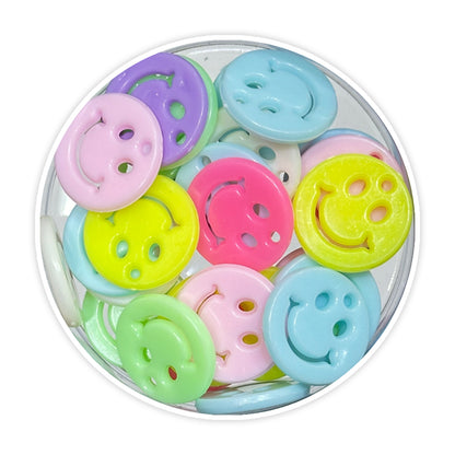 iCraft Pastel Smiley Beads - A Sprinkle of Happiness