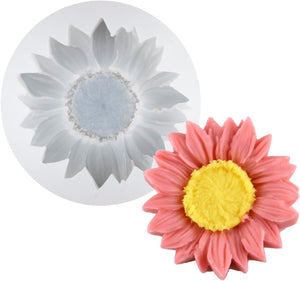 Sunflower Silicone Mould — for Resin, Wax & Clay