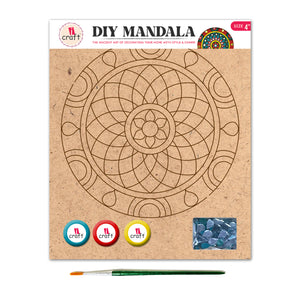 iCraft DIY Mandala Art Kit - 4"-SMA 01
