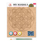iCraft DIY Mandala Art Kit - 4"inch MRP125 bulk